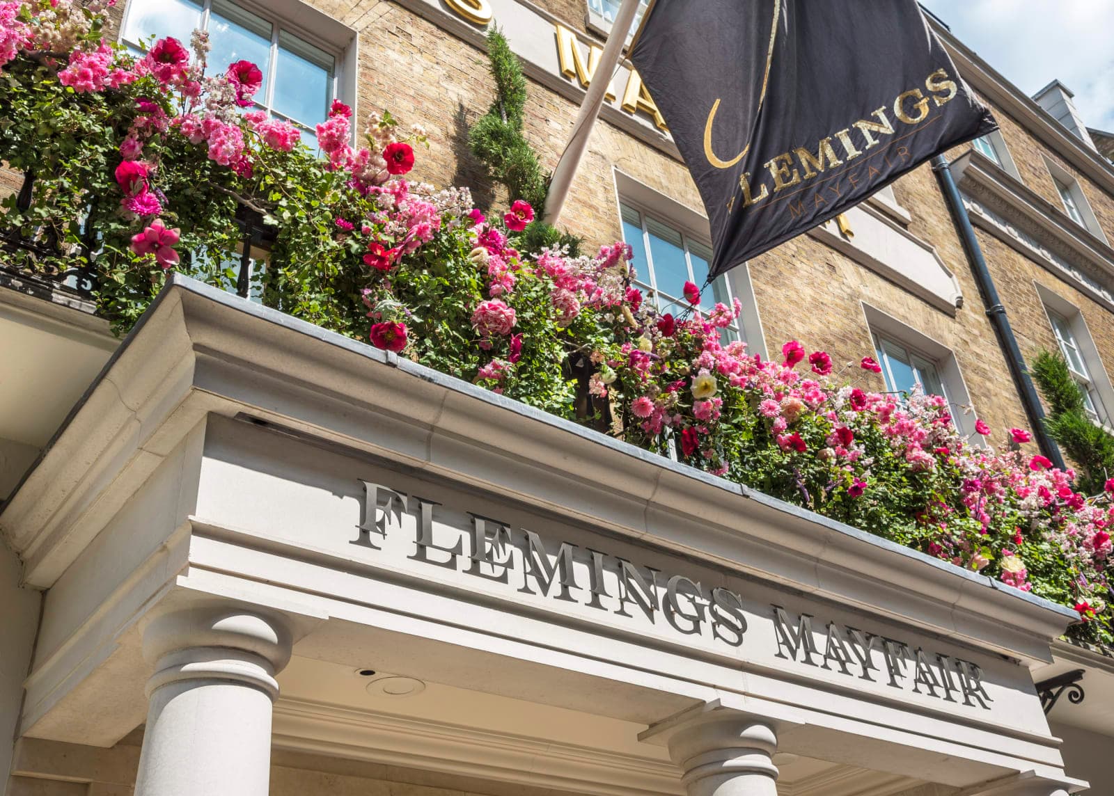 Flemings Mayfair - Small Luxury Hotel of the World: Flemings Mayfair Entrance Detail