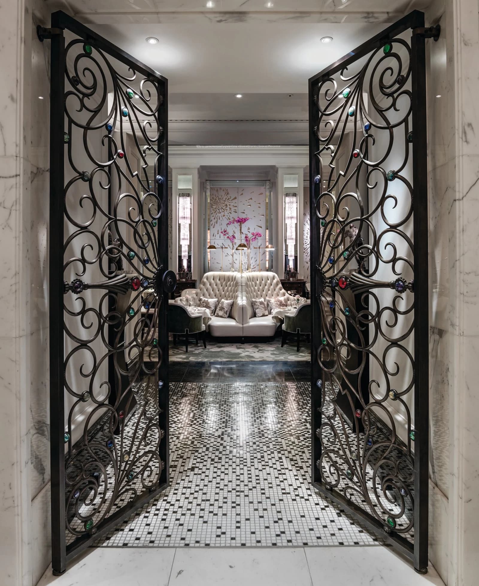The Langham, London: Palm Court Entrance