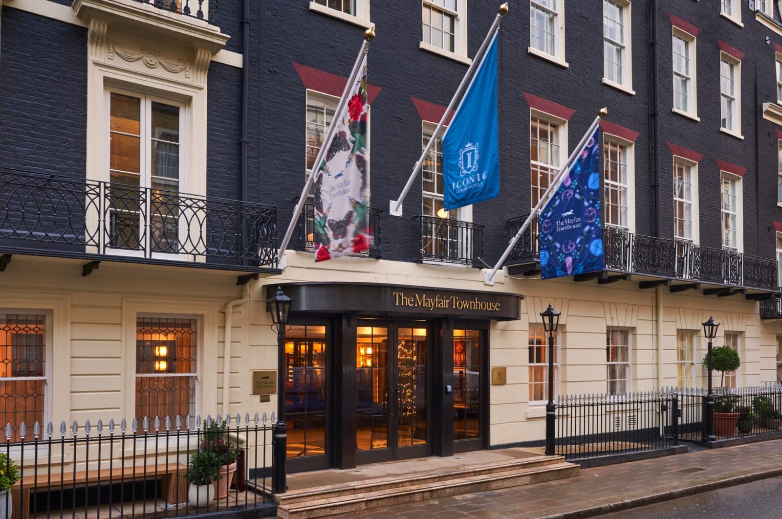 The Mayfair Townhouse – an Iconic Luxury Hotel: The Mayfair Townhouse Façade