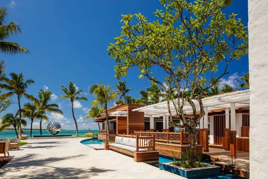 One&Only Le Saint Géran: Dining Dining Area Buffet Restaurant Snack Bar Breakfast On Site Outdoor/Exterior Exterior View of Building