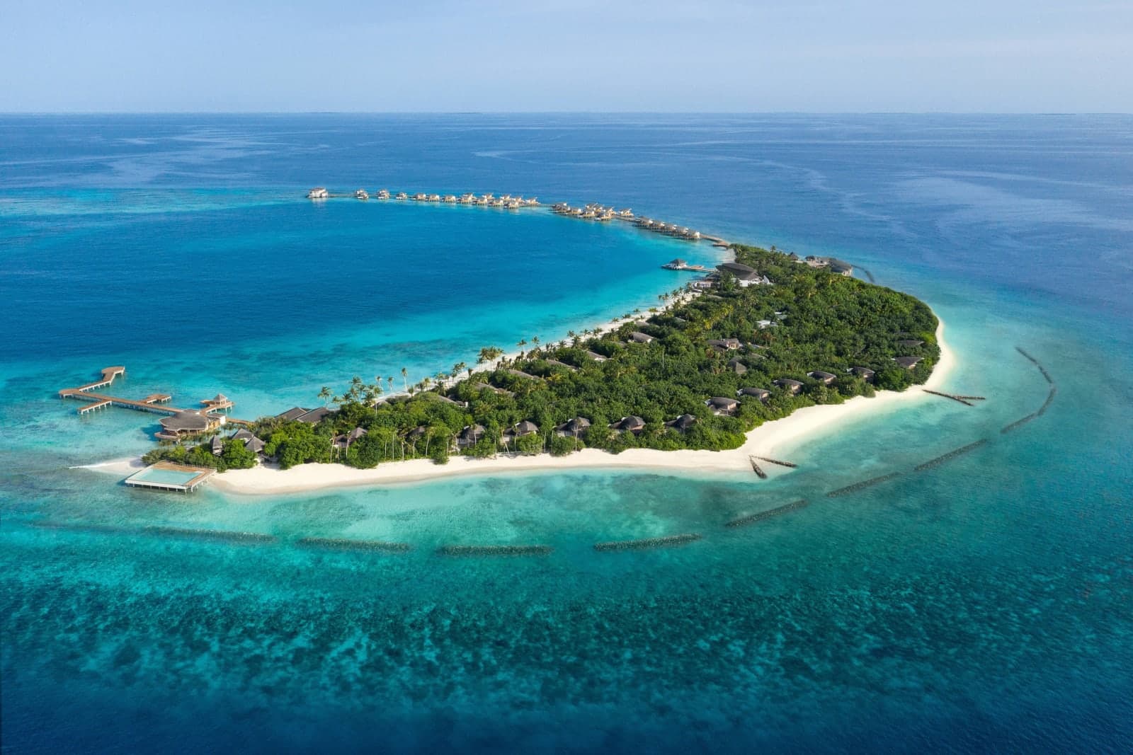 JW Marriott Maldives Resort & Spa: JW Marriott Maldives Resort & Spa - Aerial View