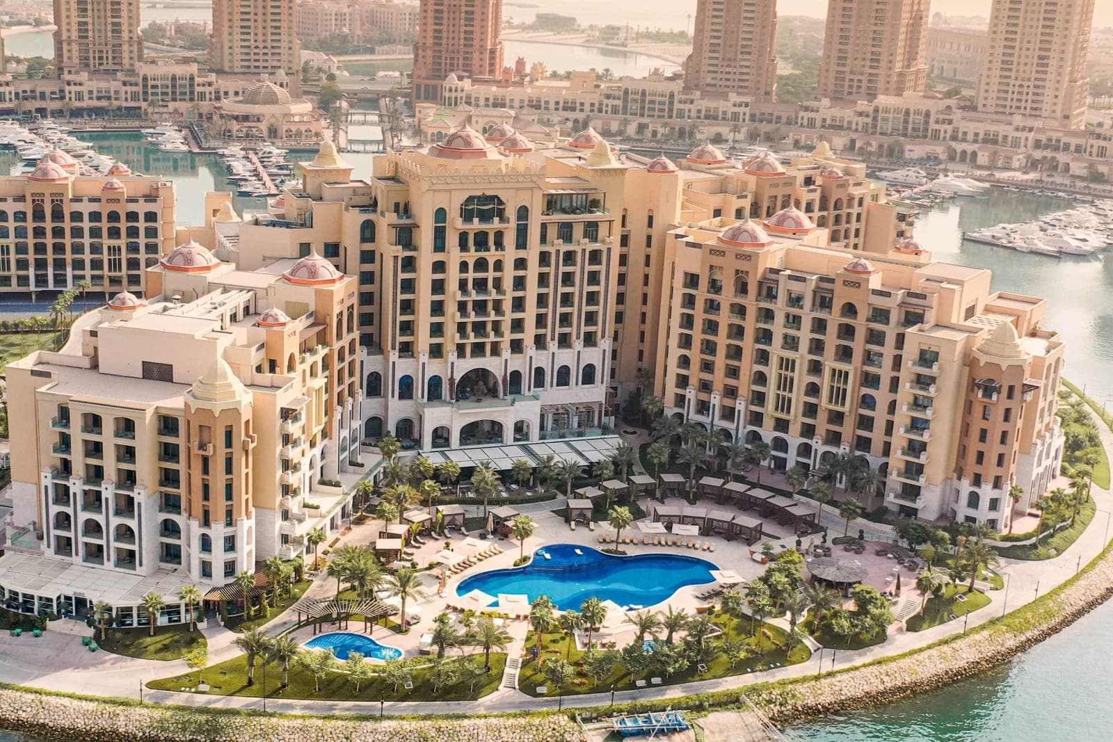 The St. Regis Marsa Arabia Island, The Pearl Qatar: DOHXP Drone
