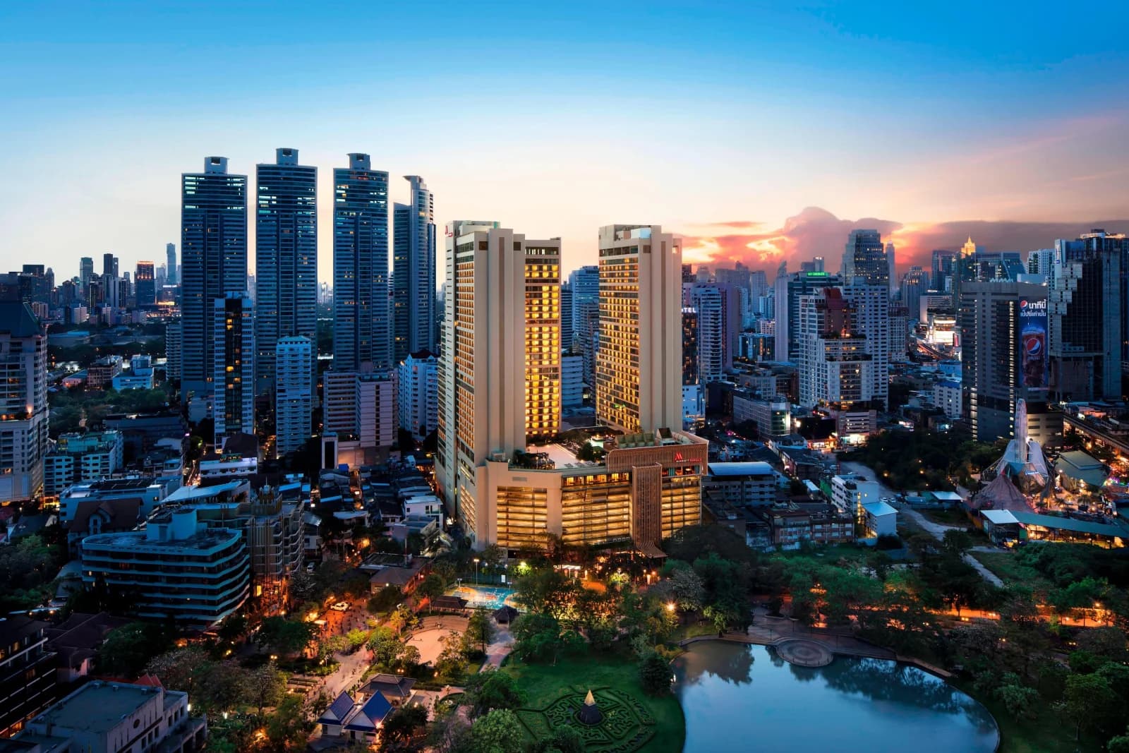 Bangkok Marriott Marquis Queen’s Park: Exterior