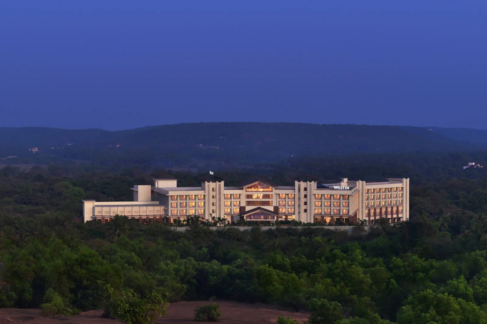 The Westin Goa: Hotel Exterior Evening View