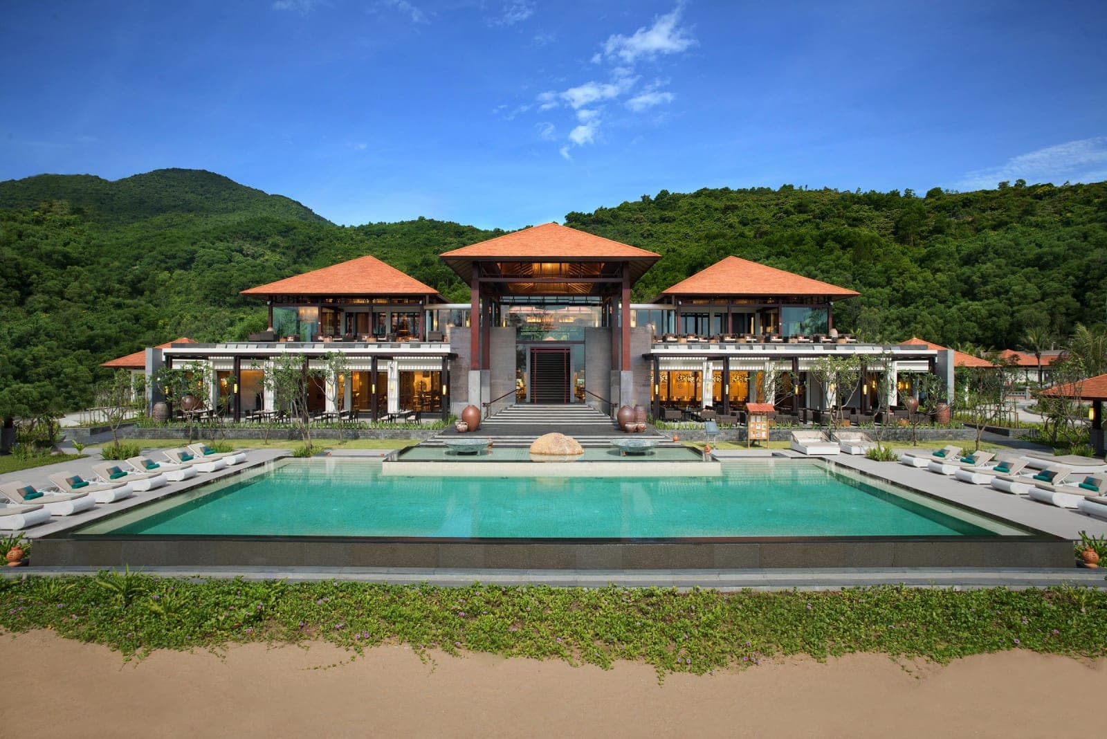 Banyan Tree Lang Co: Resort Overview at Daylight