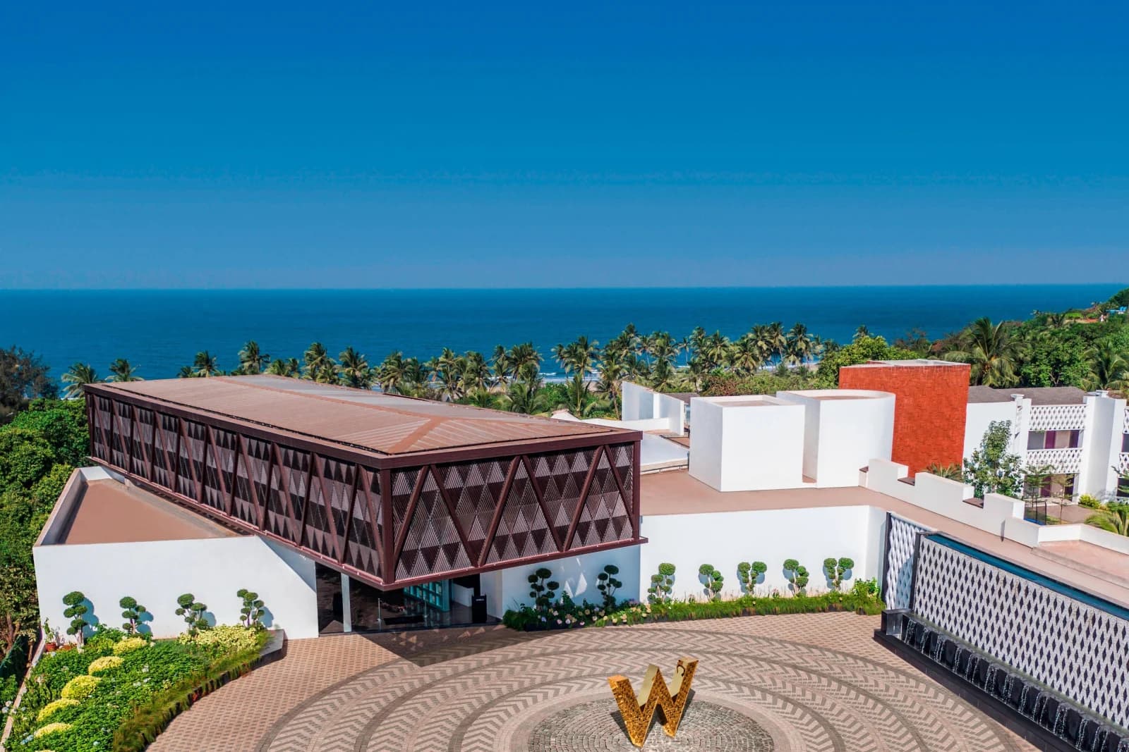 W Goa: Aerial View - Exterior